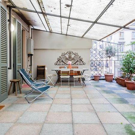 Joivy Apt For 6 With Big Terrace In Milan Centro Storico Ngoại thất bức ảnh